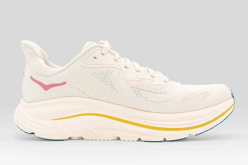 Hoka One One Clifton 10 Αθλητικά Παπούτσια για Τρέξιμο Εκρού, Σάπιο Μήλο
