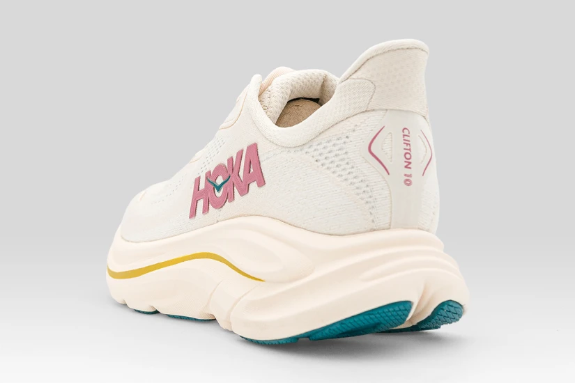 Hoka One One Clifton 10 Αθλητικά Παπούτσια για Τρέξιμο Εκρού, Σάπιο Μήλο