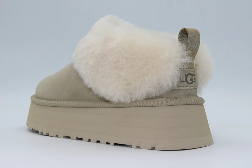 Ugg Tazzelle Γυναικείες Παντόφλες Μπεζ, Εκρού