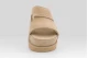 Ugg Goldenstar Hi Cutout Slide Γυναικεία Σανδάλια Μπεζ