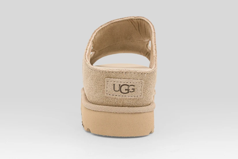 Ugg Goldenstar Hi Cutout Slide Γυναικεία Σανδάλια Μπεζ