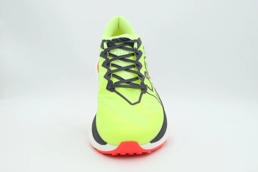 Hoka One One Rocket X Trail Ανδρικά Αθλητικά Παπούτσια Trail Running Λαχανί, Μαύρα, Πορτοκαλί, Λευκά