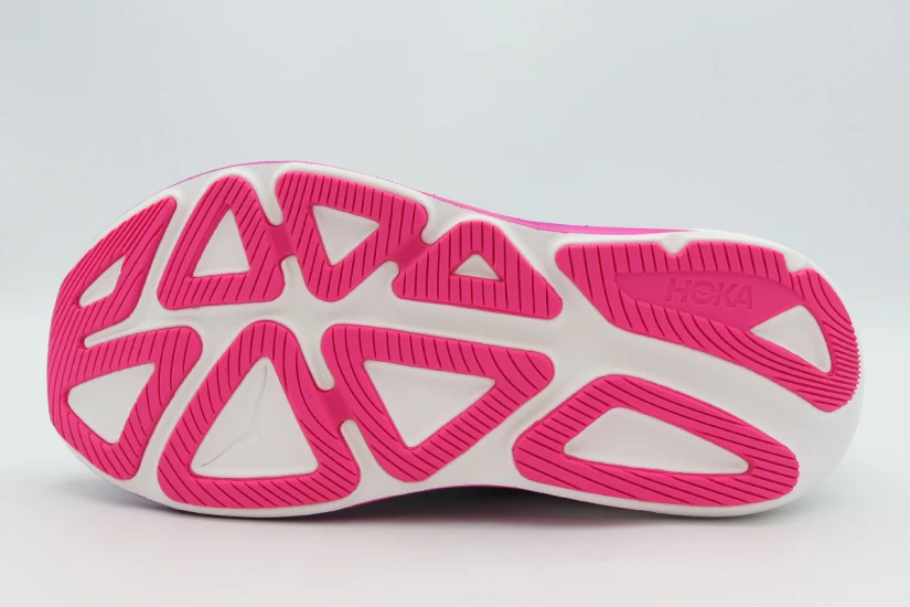 Hoka One One Clifton Pro Γυναικεία Αθλητικά Παπούτσια για Τρέξιμο Μαύρα, Λευκά, Μωβ, Φούξια