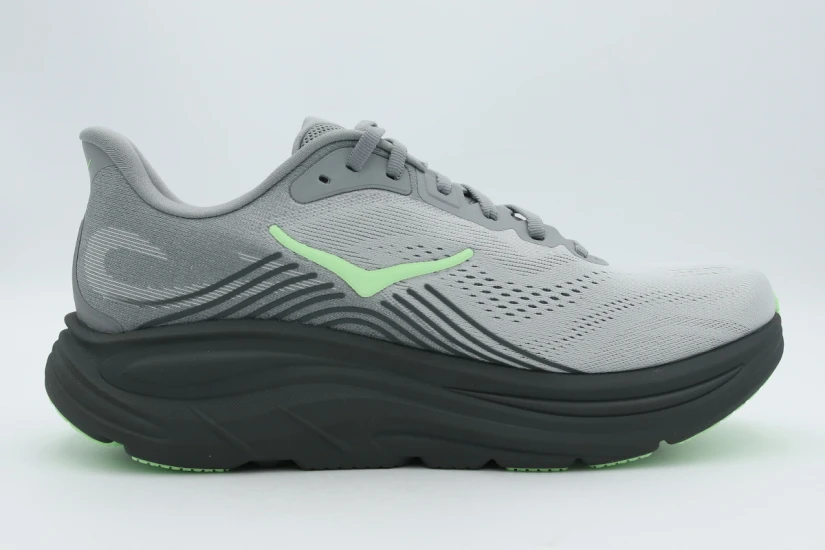 Hoka One One Clifton 11 Ανδρικά Αθλητικά Παπούτσια για Τρέξιμο Γκρι, Μαύρο