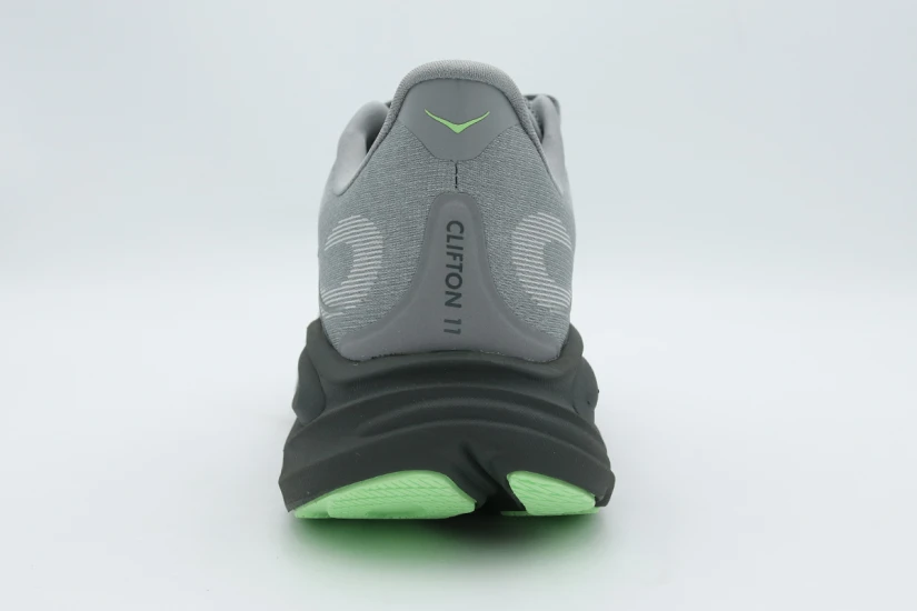 Hoka One One Clifton 11 Ανδρικά Αθλητικά Παπούτσια για Τρέξιμο Γκρι, Μαύρο