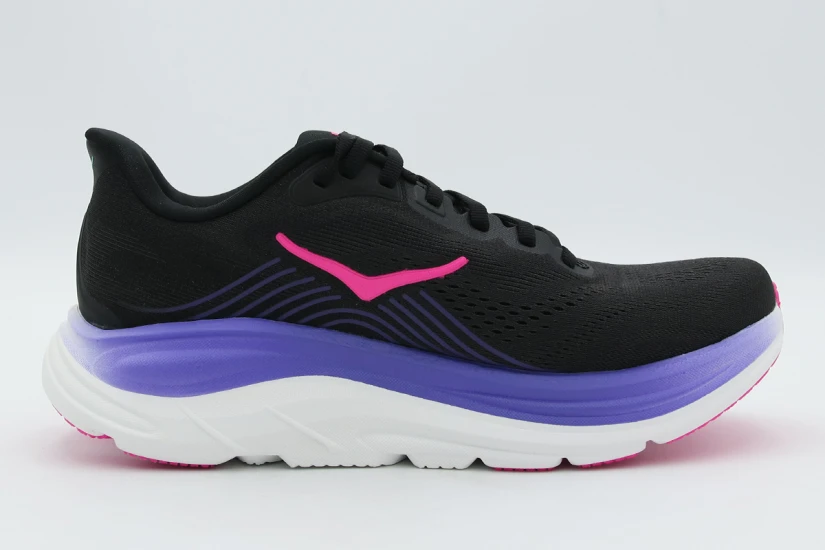 Hoka One One Clifton 11 Γυναικεία Αθλητικά Παπούτσια για Τρέξιμο Μαύρα, Μωβ, Τυρκουάζ, Λευκά