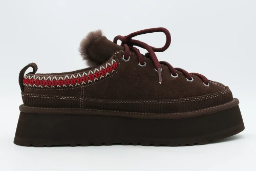 Ugg Heritage Lace-Up Παντόφλες (1180361 BCDR)