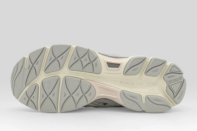 ASICS Gel-Nyc Ανδρικά Sneakers Γκρι, Εκρού, Γκρι Σκούρο