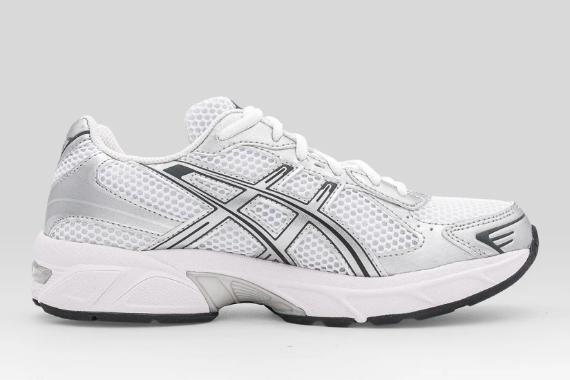 ASICS Gel-1130 Sneakers Λευκά, Μαύρα, Ασημί