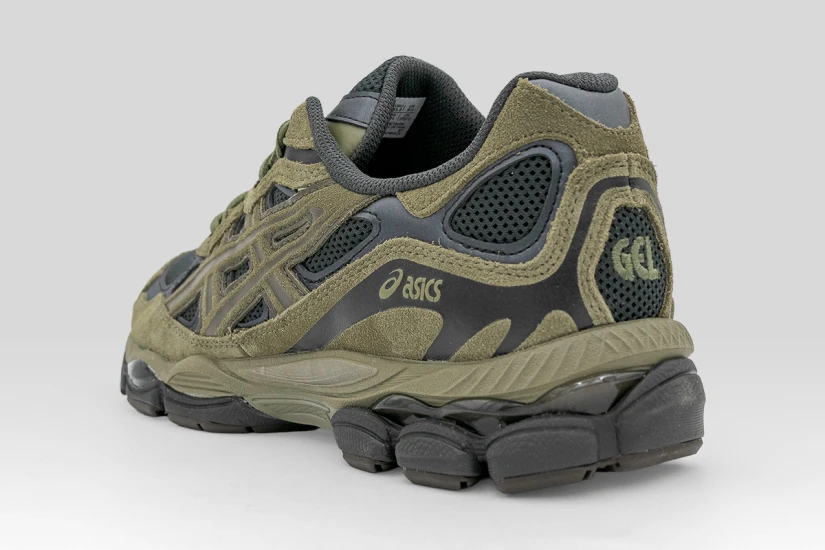 ASICS Ανδρικά Gel-Nyc Sneakers Λαδί, Μαύρα