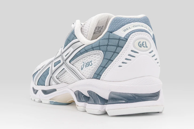 ASICS Gel-Nimbus 10.1 Ανδρικά Sneakers Λευκά, Γκρι, Ασημί