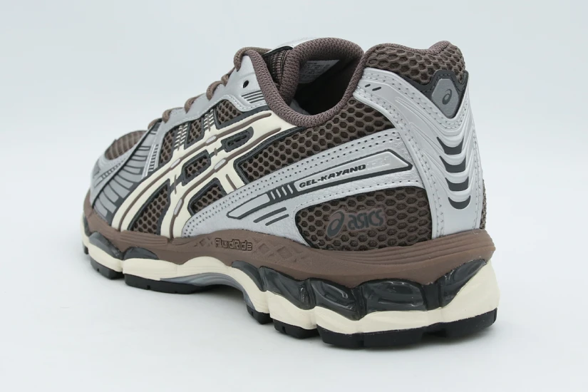 ASICS Gel-Kayano 12.1 Unisex Sneakers Καφέ, Ασημί, Εκρού