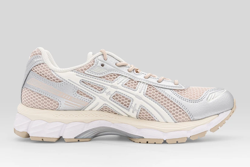ASICS Gel-Kayano 12.1 Sneakers Μπεζ, Ασημί, Λευκά