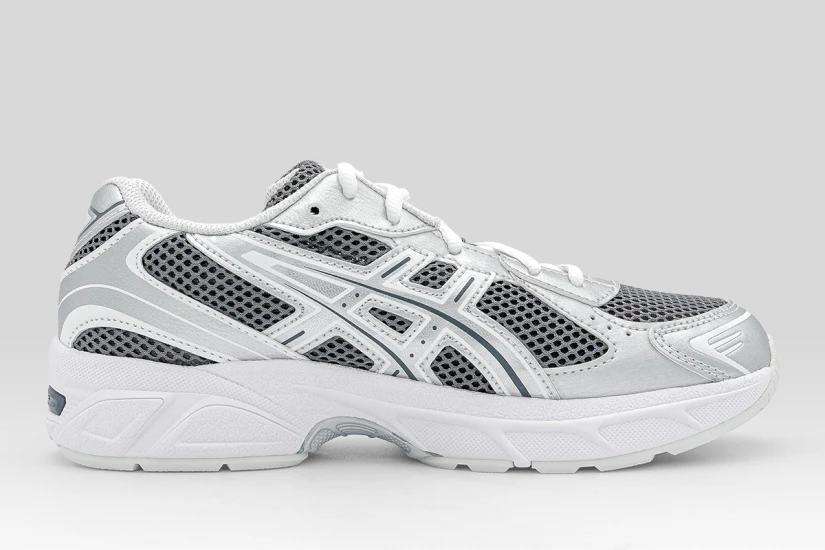 ASICS Gel-1130 Sneakers Γκρι Σκούρο, Ασημί, Λευκά