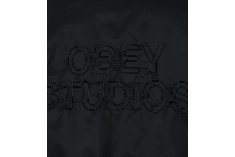 Obey Studios MA-1 Ανδρικό Μπουφάν Bomber Μαύρο