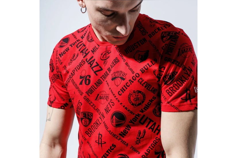 New Era Nba Aop All Teams T-Shirt Ανδρικό (12195412)