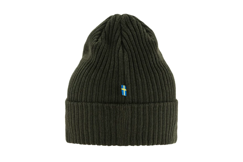 Fjallraven Rib Hat Unisex Χειμερινό Σκουφάκι Χακί