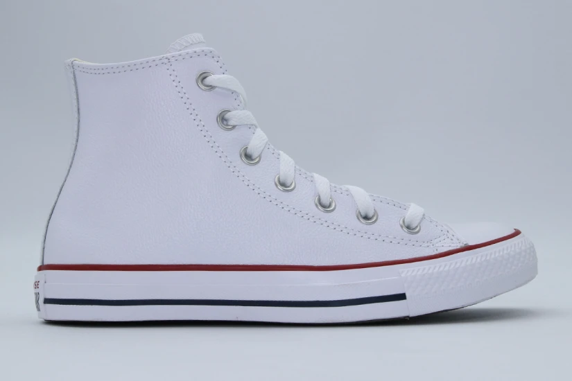 Converse Chuck Taylor All Star Leather Sneakers Λευκά
