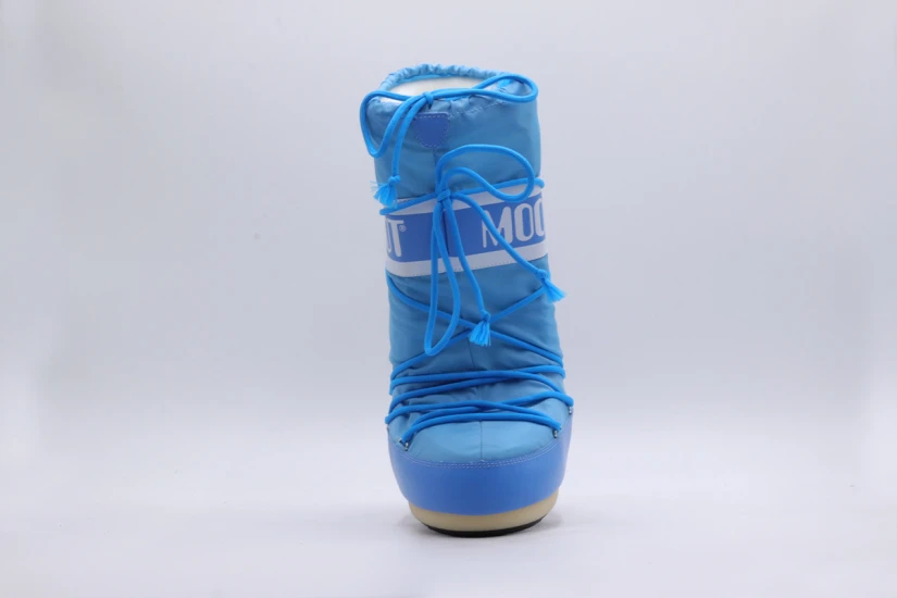 Moon Boot Icon Γυναικείες Μπότες Χιονιού Γαλάζιες