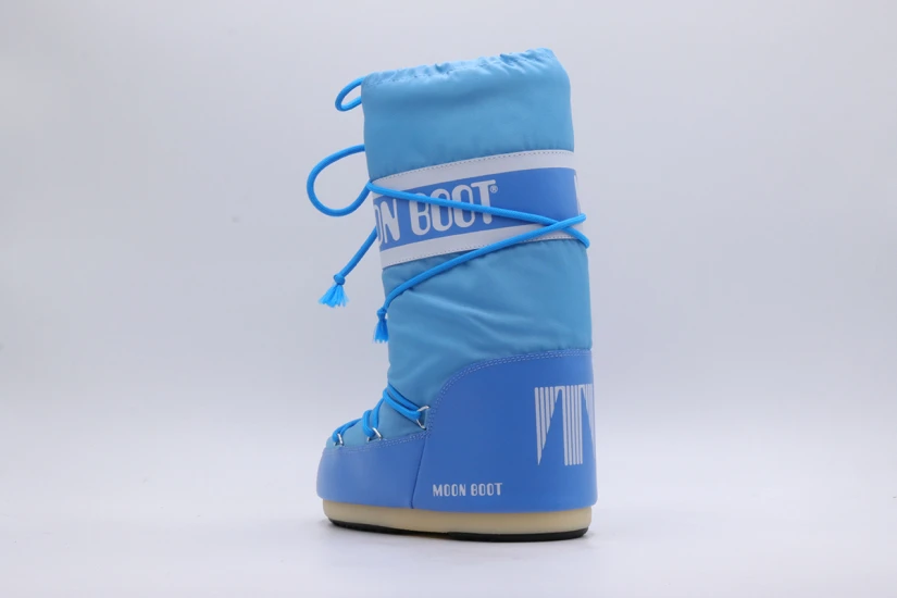 Moon Boot Icon Γυναικείες Μπότες Χιονιού Γαλάζιες