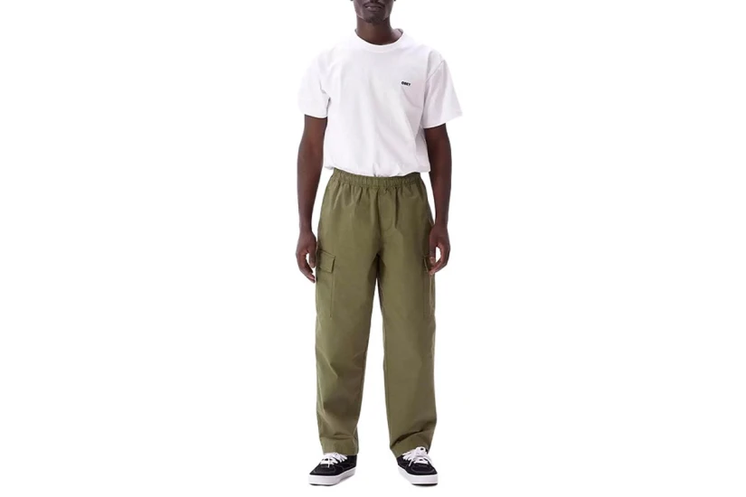 Obey Easy Ripstop Cargo Pant Παντελόνι Cargo Ανδρικό (142020196 FIELD GREEN)