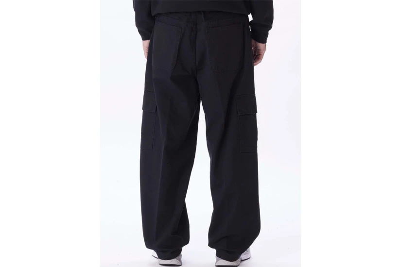 Obey Bigwig Baggy Twill Cargo Pant Παντελόνι Cargo Ανδρικό (142020217 BLACK)