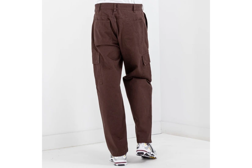 Obey Bigwig Baggy Twill Cargo Pant Παντελόνι Cargo Ανδρικό (142020217 JAVA BROWN)