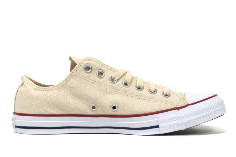Converse Chuck Taylor All Star Classic Sneakers Εκρού, Λευκά, Κόκκινα