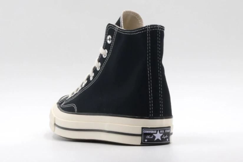Converse Chuck 70 Hi Γυναικεία Μποτάκια Μαύρα & Λευκά