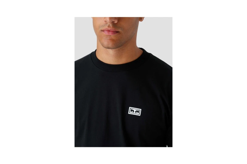 Obey Eyes 3 Ανδρικό Κοντομάνικο T-Shirt Μαύρο