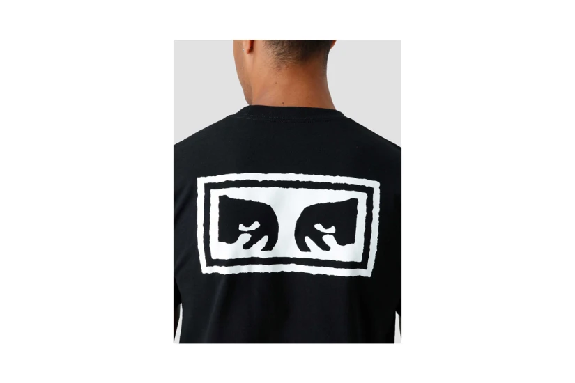 Obey Eyes 3 Ανδρικό Κοντομάνικο T-Shirt Μαύρο