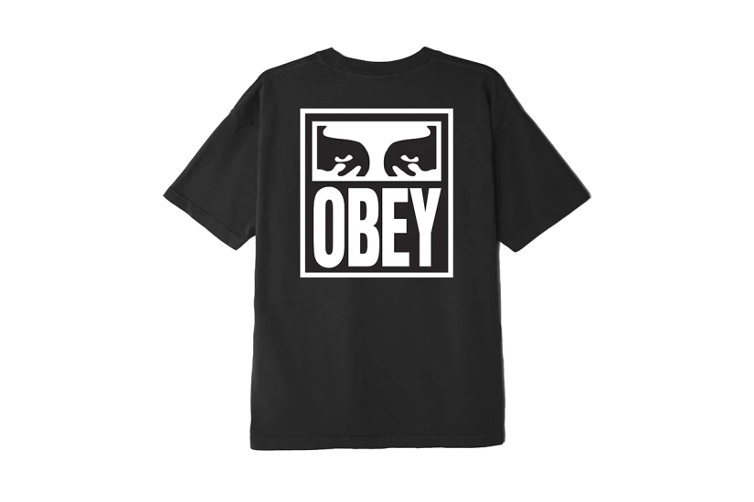 Obey Eyes Icon 2 Ανδρικό Κοντομάνικο T-Shirt Μαύρο