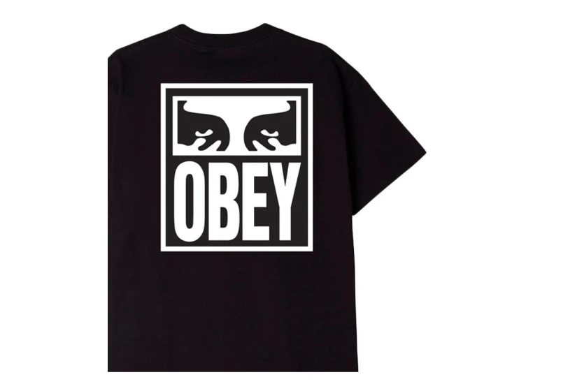 Obey Eyes Icon 2 Ανδρικό Κοντομάνικο T-Shirt Μαύρο