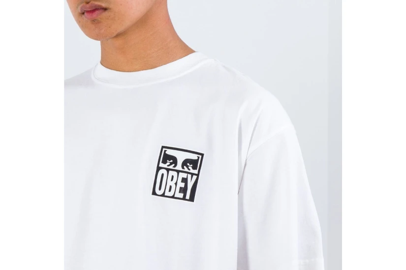 Obey Eyes Icon 2 Ανδρικό Κοντομάνικο T-Shirt Λευκό