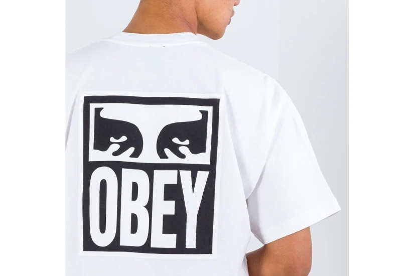Obey Eyes Icon 2 Ανδρικό Κοντομάνικο T-Shirt Λευκό