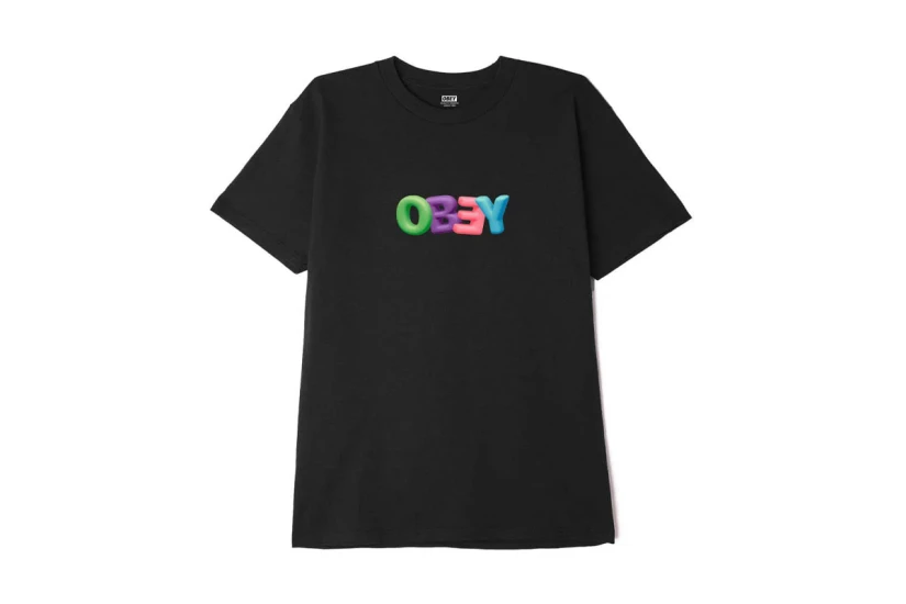 Obey Bubble T-Shirt Ανδρικό (165263173 BLACK)