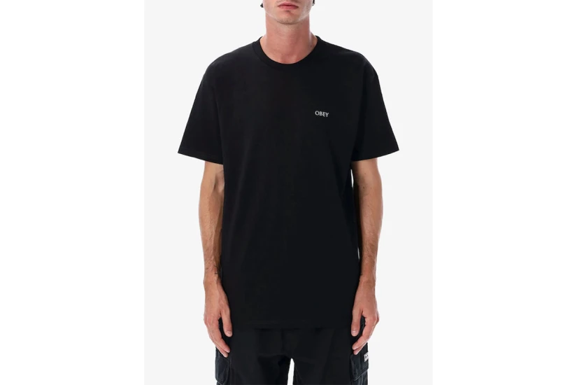 Obey Peace And Justice Statue Classic Ανδρικό Κοντομάνικο T-Shirt