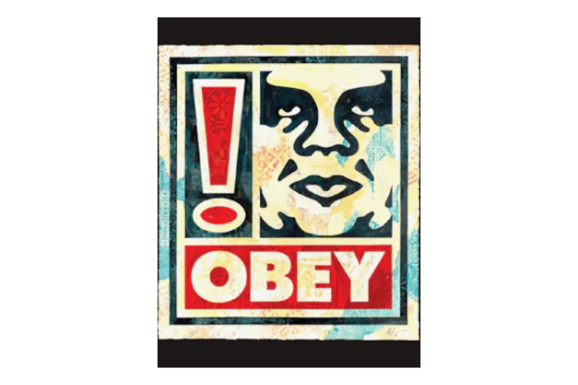 Obey Exclamation Classic Ανδρικό Κοντομάνικο T-Shirt Μαύρο, Διάφορα Χρώματα