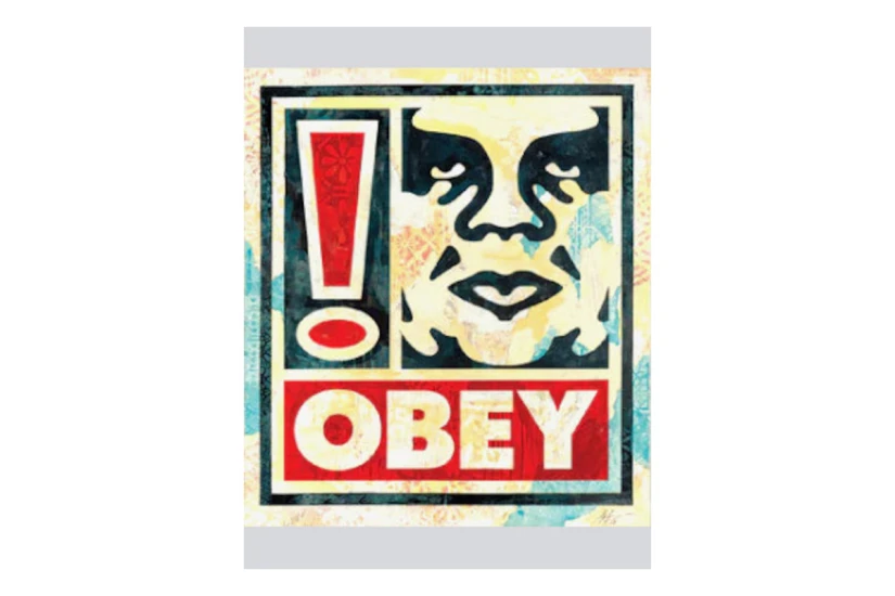 Obey Exclamation Classic Ανδρικό Κοντομάνικο T-Shirt Λευκό, Κόκκινο, Διάφορα Χρώματα