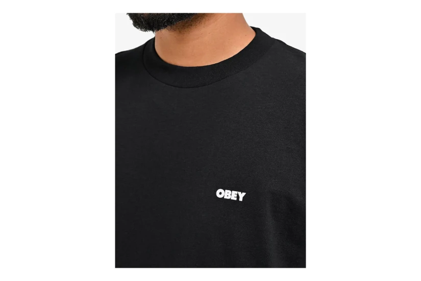 Obey Make Art Third Eye Classic Ανδρικό Κοντομάνικο T-Shirt Μαύρο