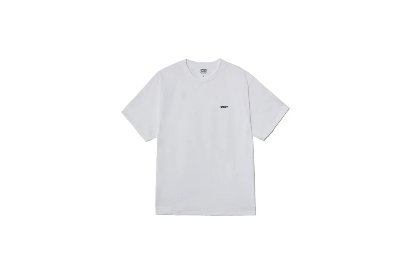Obey Eyes Open Classic Ανδρικό Κοντομάνικο T-Shirt Λευκό