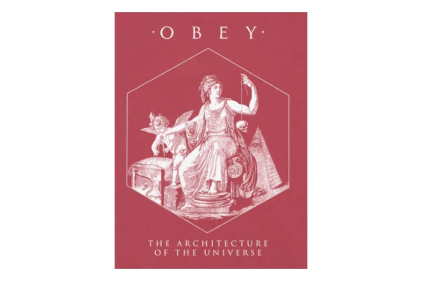 Obey Architecture Of The Uni Classic Ανδρικό Κοντομάνικο T-Shirt Κόκκινο