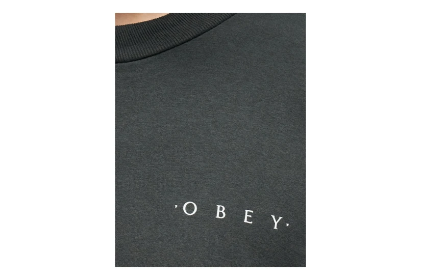 Obey Architecture Of The Uni Classic Ανδρικό Κοντομάνικο T-Shirt Μαύρο