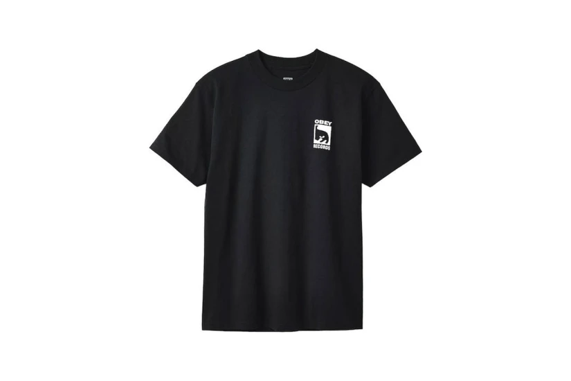 Obey Come Lose Your Hearing Classic Ανδρικό Κοντομάνικο T-Shirt Μαύρο