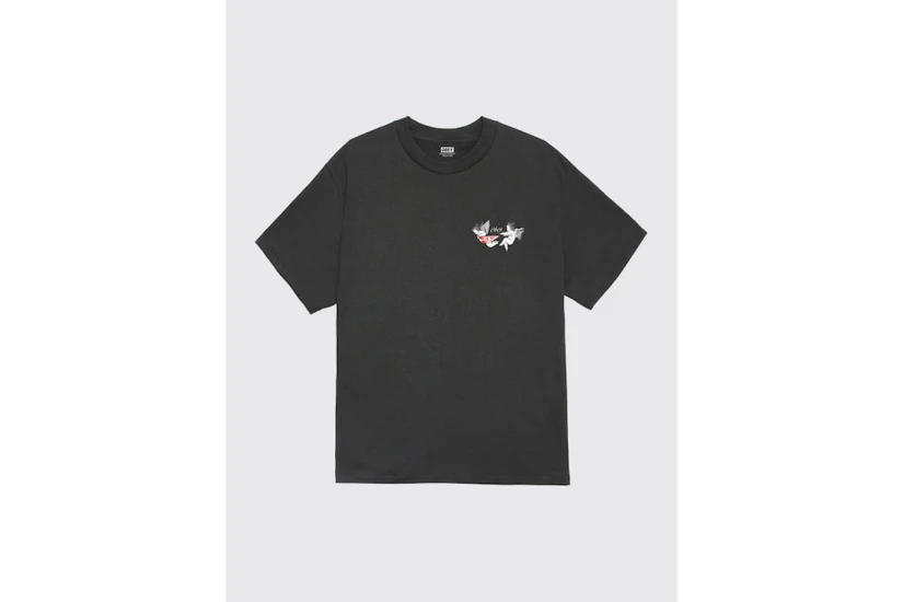 Obey No Love Lost Classic Ανδρικό Κοντομάνικο T-Shirt Μαύρο