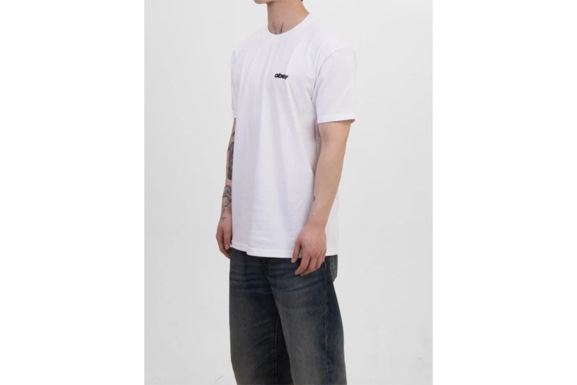 Obey Alternate Reality Classic Ανδρικό Κοντομάνικο T-Shirt Λευκό