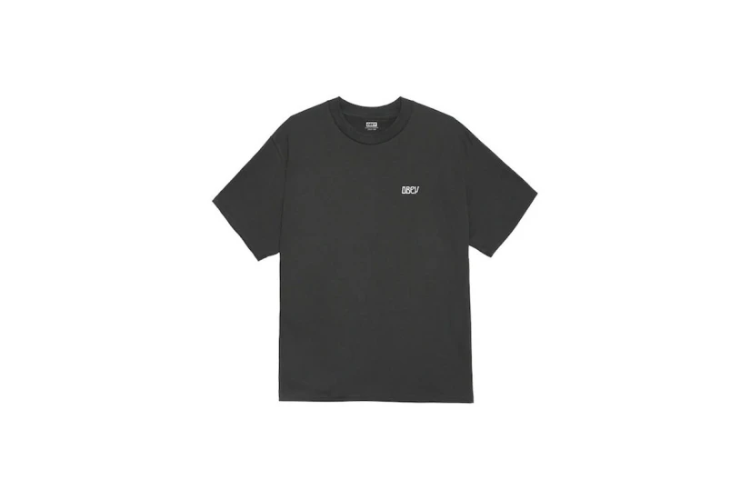 Obey Peace Now Butterflies Classic Ανδρικό Κοντομάνικο T-Shirt Μαύρο