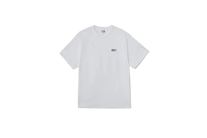 Obey Peace Now Butterflies Classic Ανδρικό Κοντομάνικο T-Shirt Λευκό