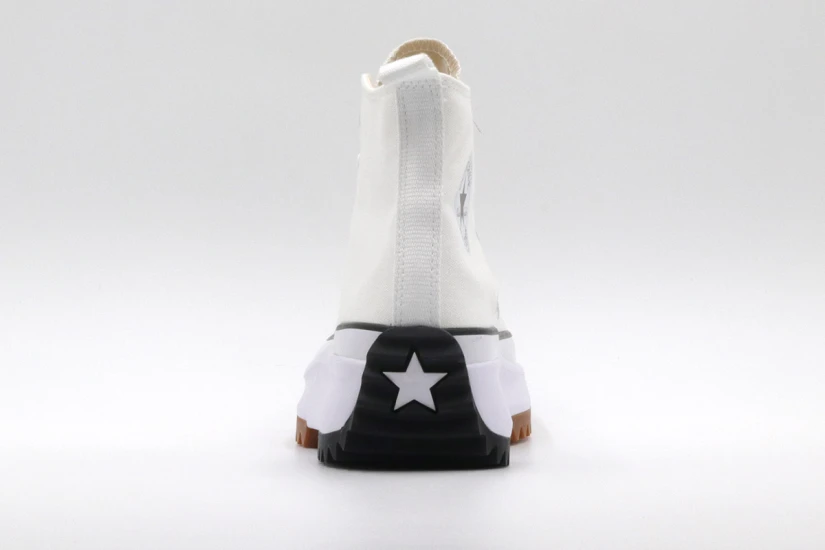 Converse Run Star Hike Hi Γυναικεία Μποτάκια Εκρού & Λευκά (166799C)