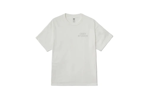 Obey Studios Outline T-Shirt Ανδρικό (167924095 PIGMENT VINTAGE WHIT)